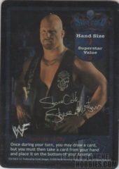 Stone Cold Steve Austin face card